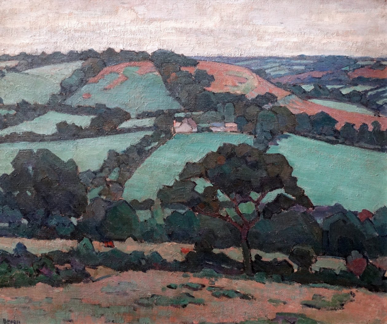Brimley Hill, Devon od Robert Polhill Bevan