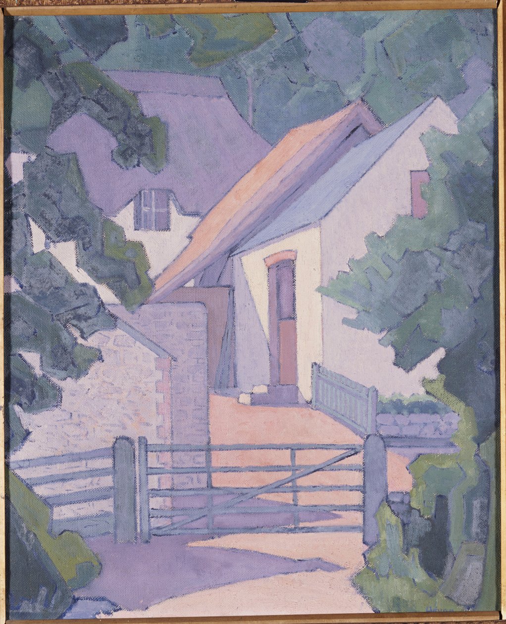 Ráno, South Downs, 1906 od Robert Polhill Bevan