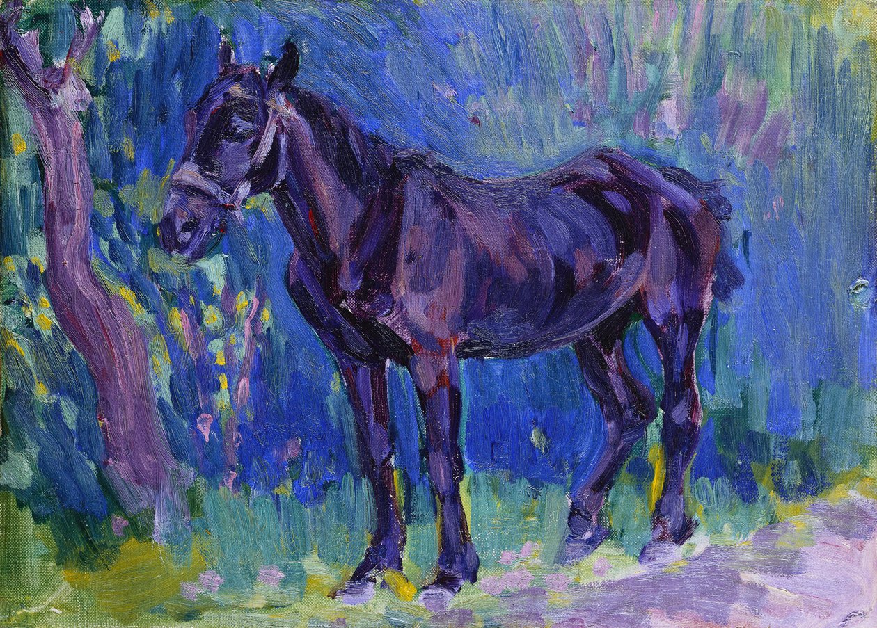Studie pro Sussex Farm Horse, c. 1904-6 od Robert Polhill Bevan