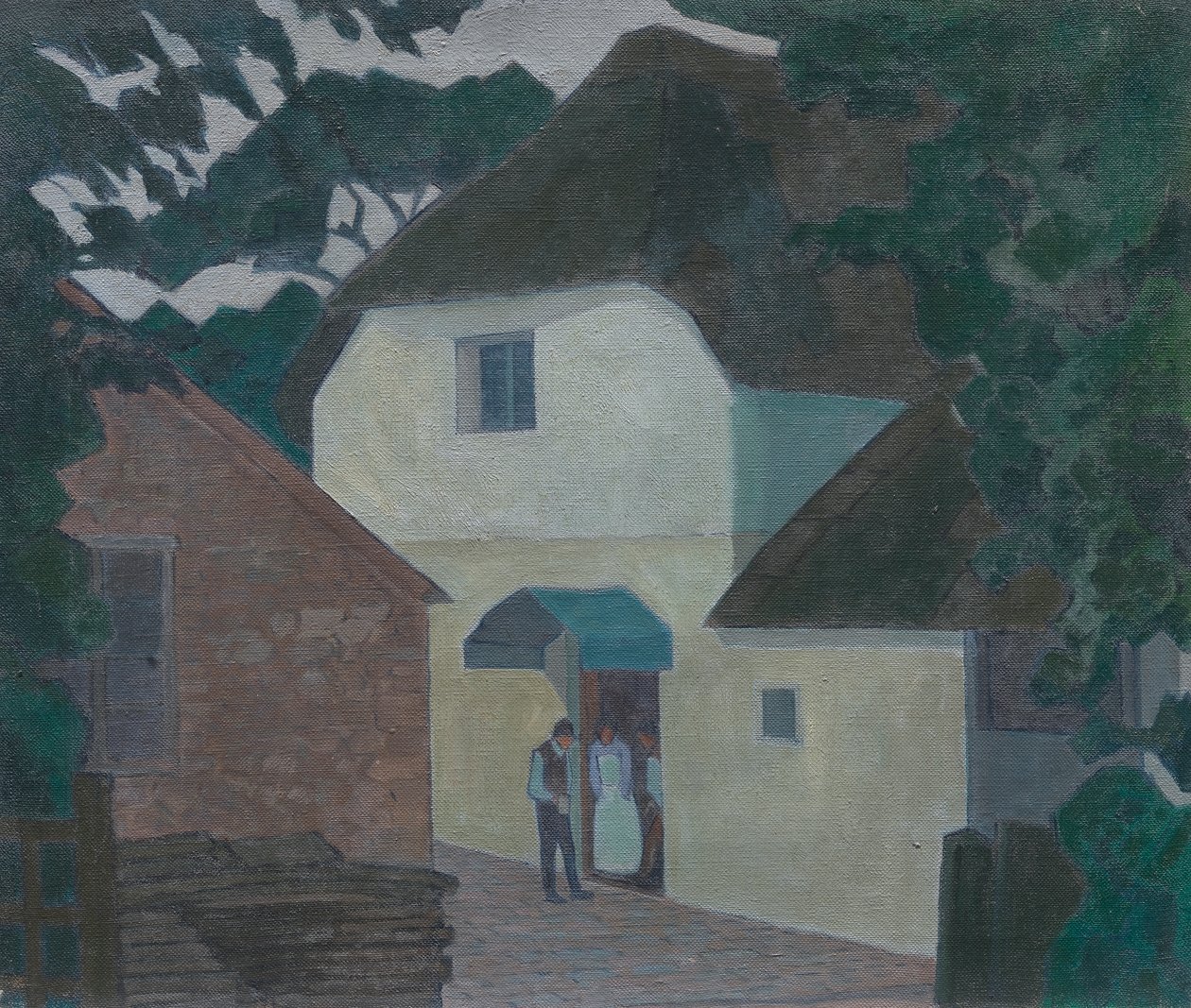 Volající ve mlýně od Robert Polhill Bevan