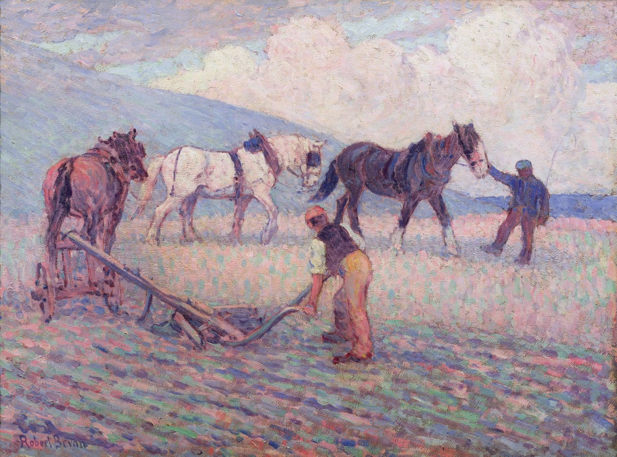Turn-Rice Pluh, kolem roku 1909 od Robert Polhill Bevan