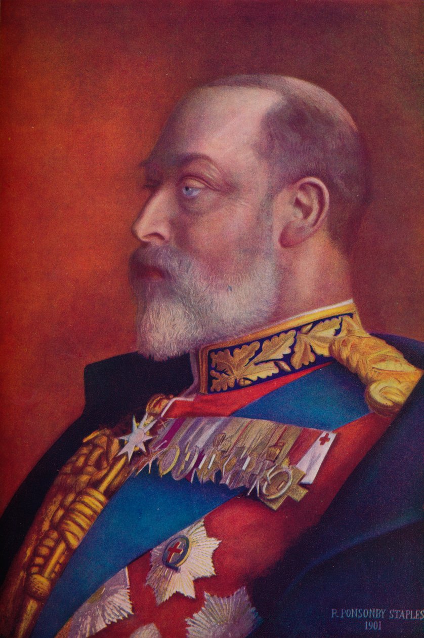 Král Edward VII v prvním roce své vlády, 1901 1910 od Robert Ponsonby Staples