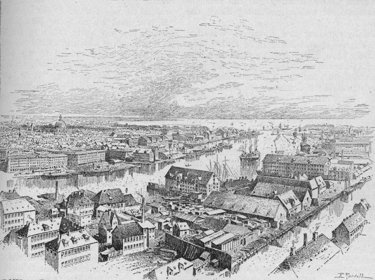 Kodaň, 1902 od Robert Randoll