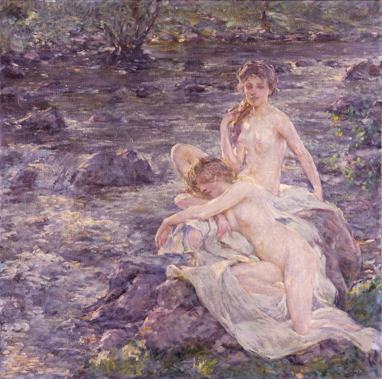 Koupající se od Robert Reid
