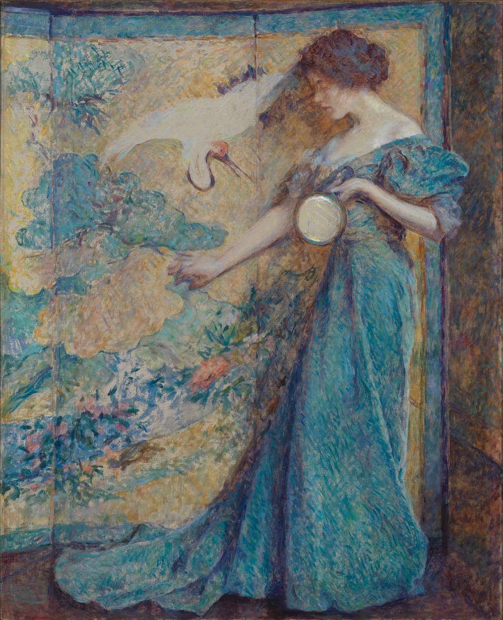 Zrcadlo, ca. 1910. od Robert Reid