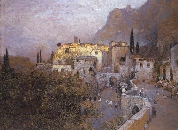 Pohled na Capri od Robert Russ