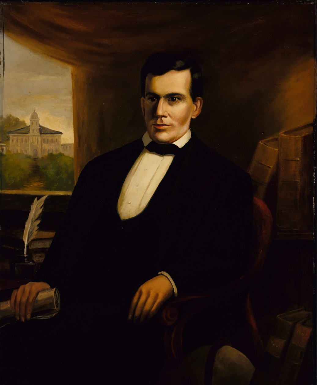 Portrét Freemana Caryho od Robert S. Duncanson