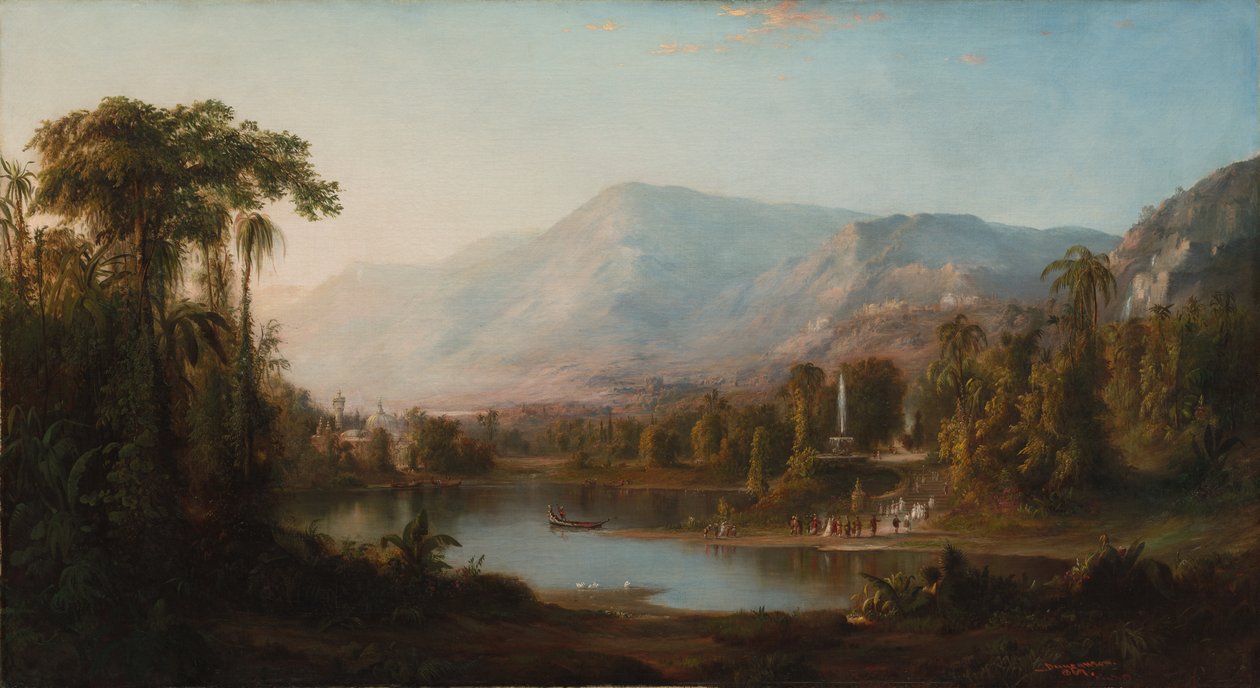 Údolí Kašmíru od Robert S. Duncanson