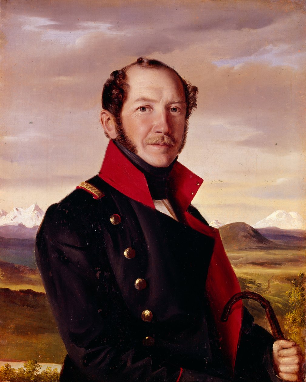 Nikolai Lorer na Kavkaze, 1838 od Robert Schwede