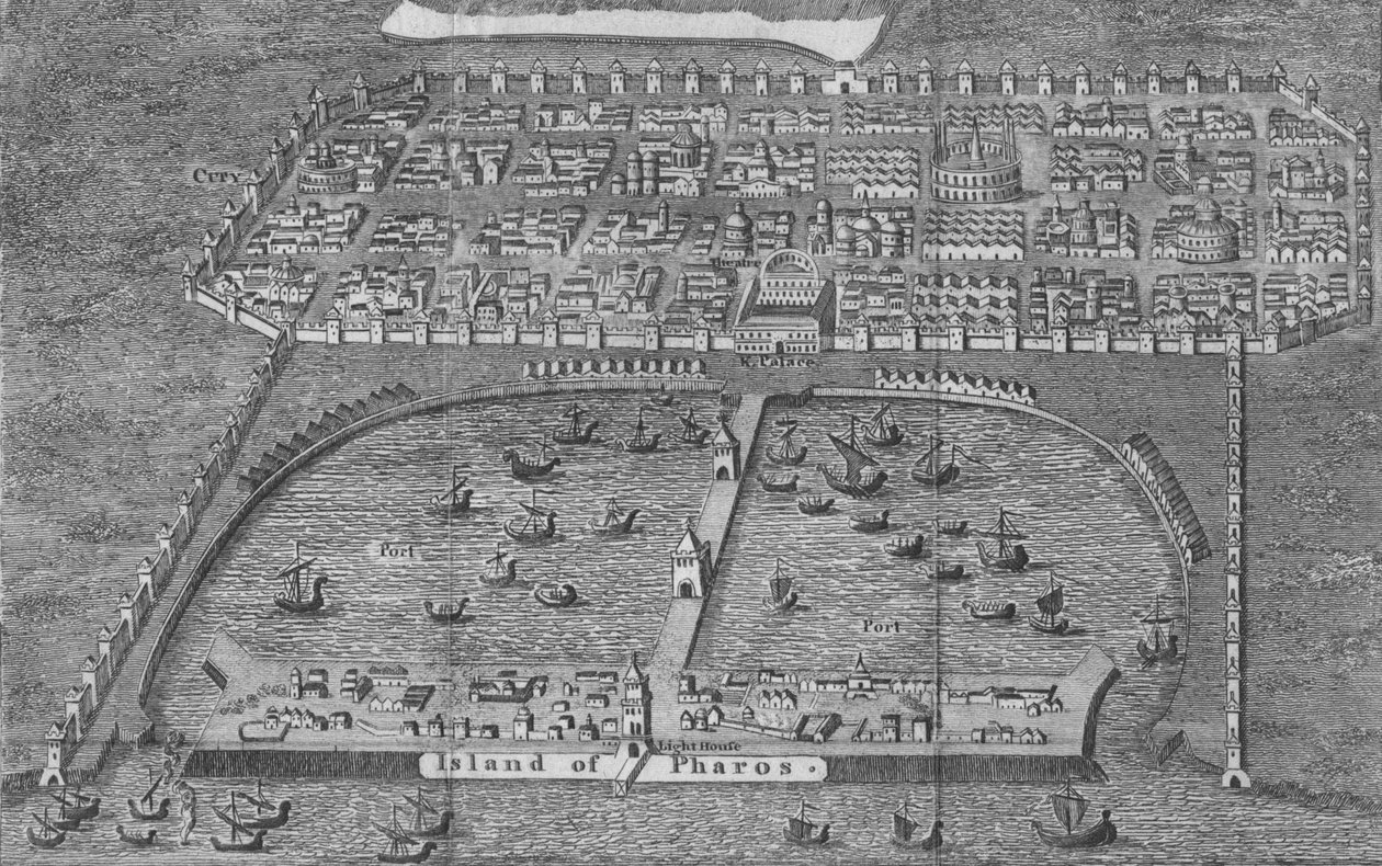 Alexandrie, c1826 od Robert Scott