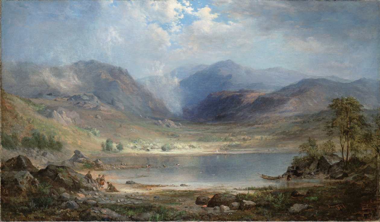 Loch Long od Robert Seldon Duncanson