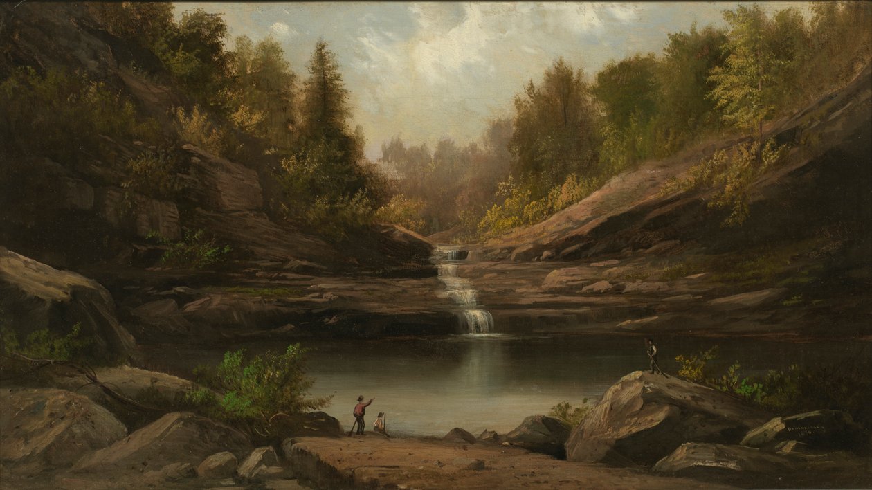 Horský bazén, 1870. od Robert Seldon Duncanson