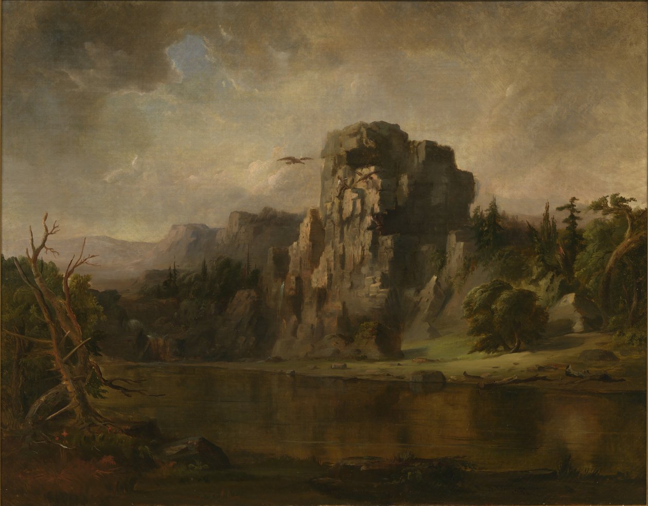Vykradení orlího hnízda od Robert Seldon Duncanson