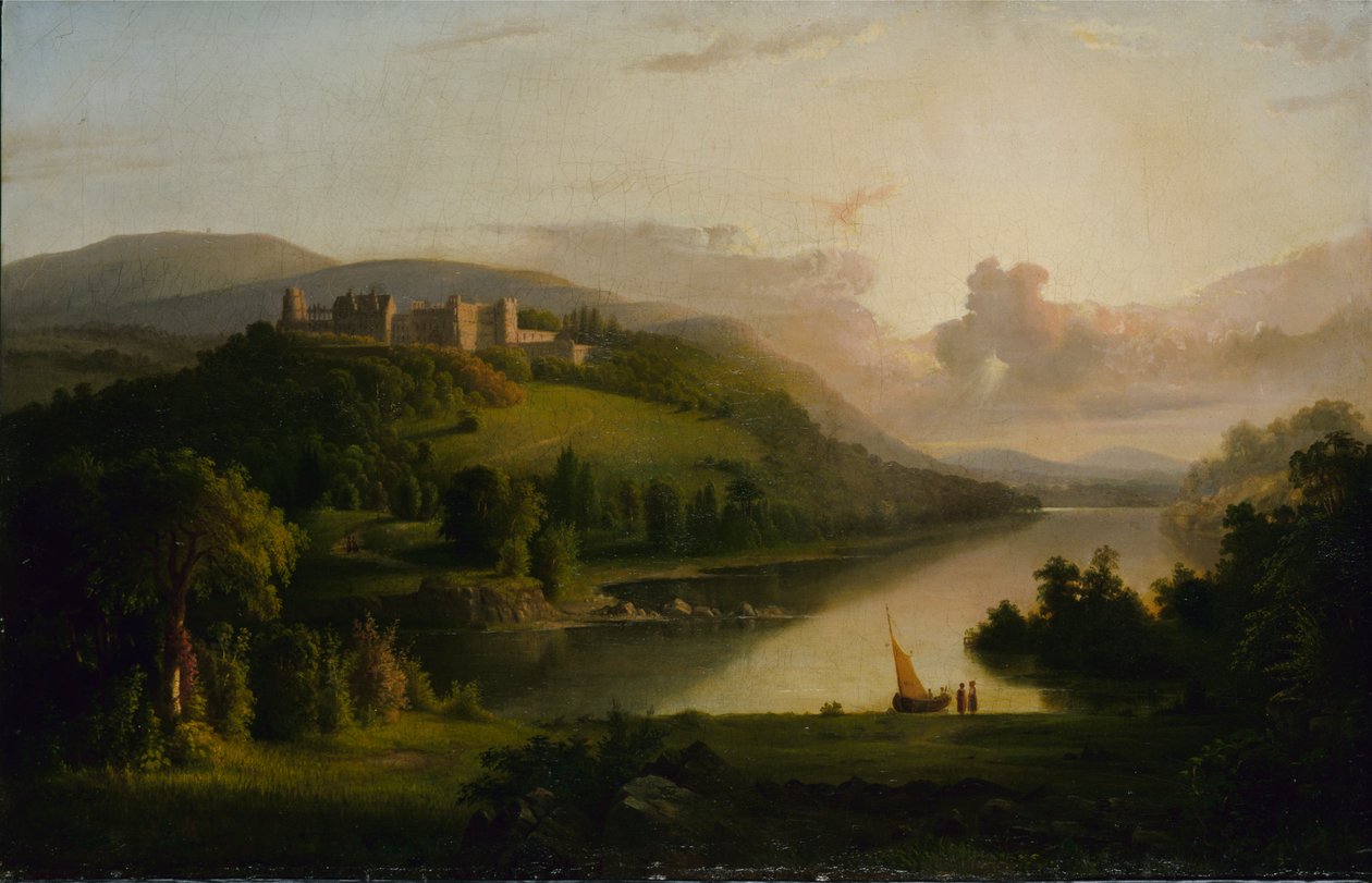 Skotská vysočina, ca. 1848-1852. od Robert Seldon Duncanson