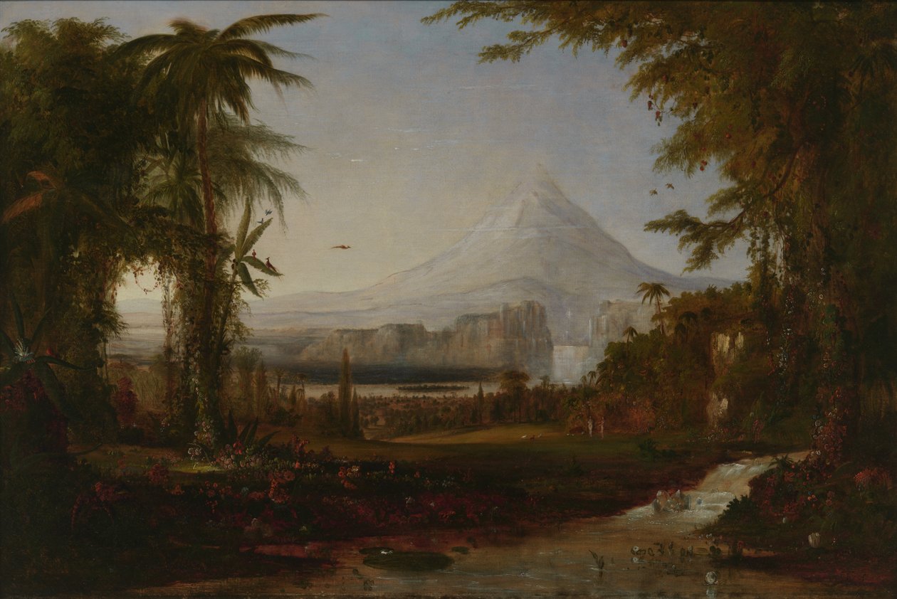 Rajská zahrada od Robert Seldon Duncanson