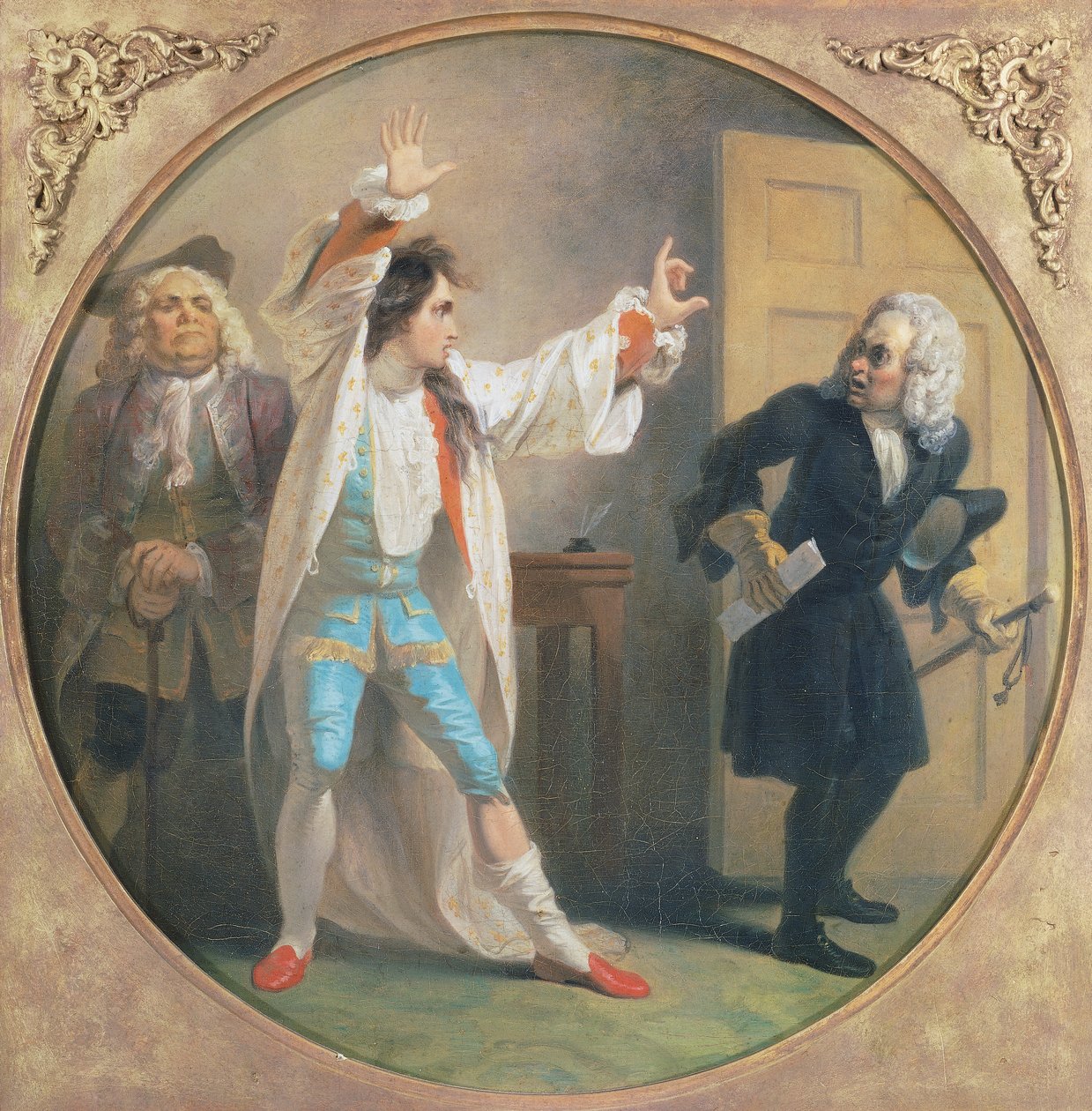 IV. dějství, I. scéna lásky k lásce od Williama Congrevea (1670-1729), obraz Roberta Smirkeho (1752-1845). Spojené království od Robert Smirke