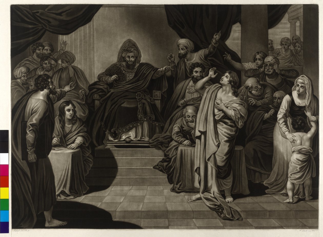 Kapitola VII žalm CX. od Robert Smirke