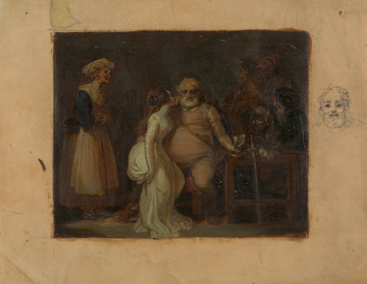 Falstaff v Kančí hlavě od Robert Smirke