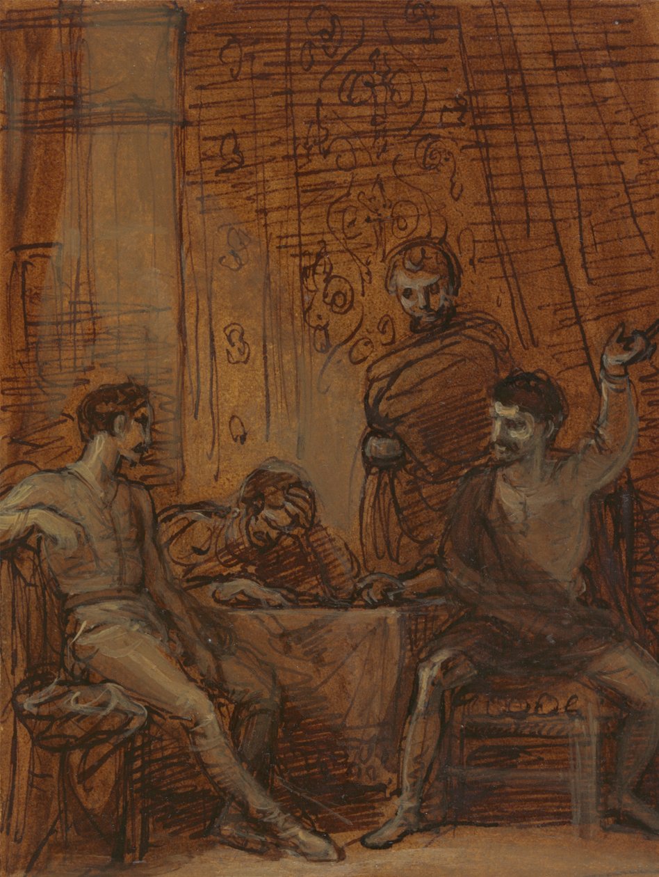 Hotspur a Plottery v Bangoru od Robert Smirke