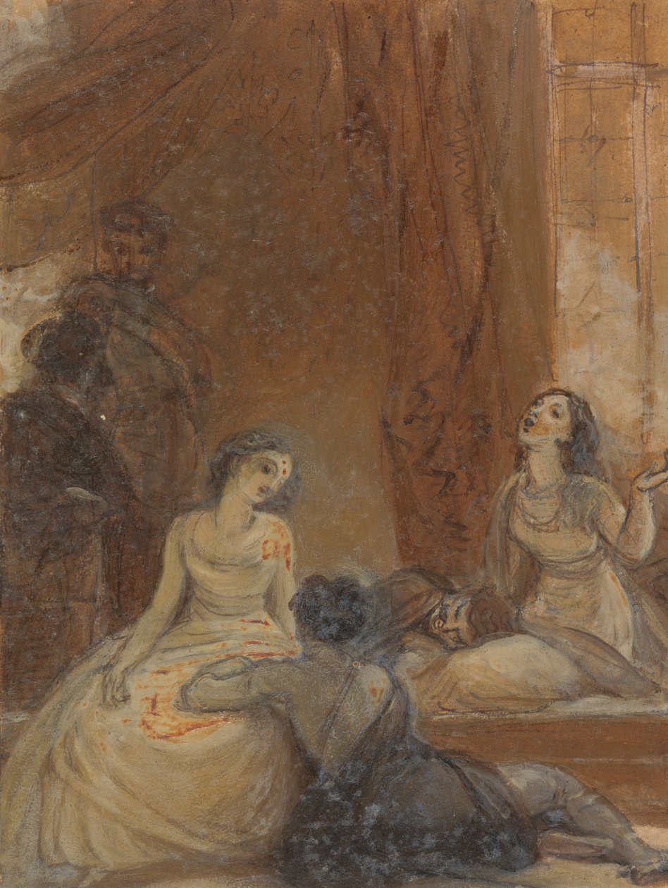 Velšská píseň lady Mortimerové od Robert Smirke