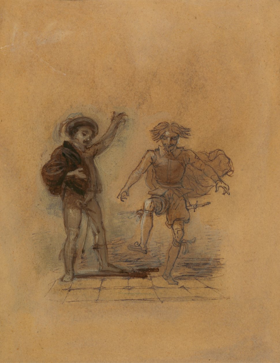 Malvolio tanec od Robert Smirke