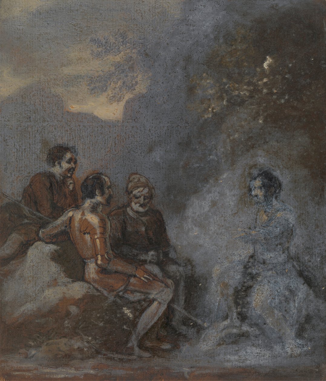 Oberon a Puk od Robert Smirke