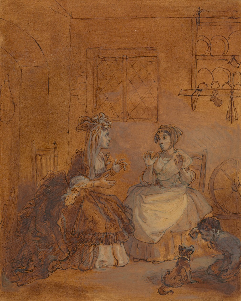[Jedna z] Ilustrace k Shakespearovi od Robert Smirke