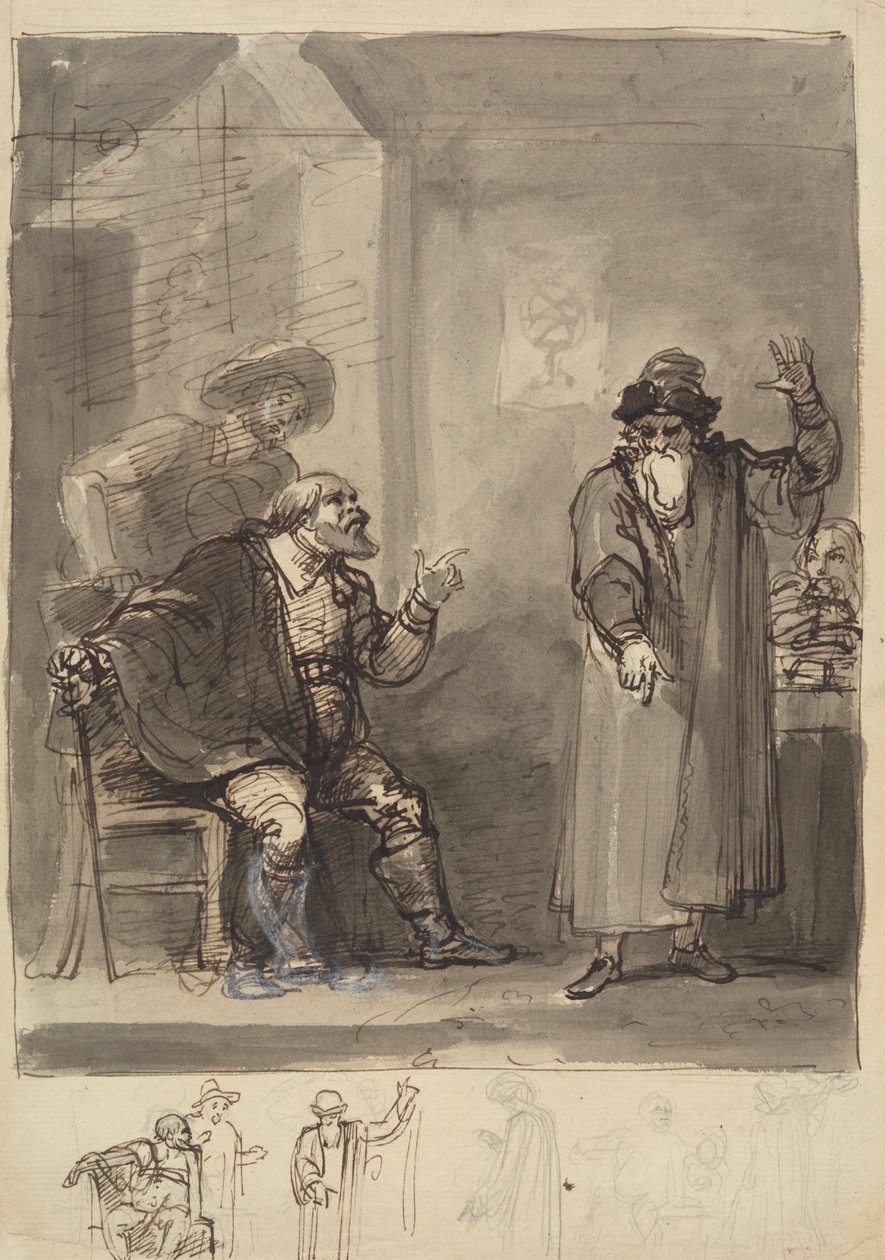 [Jeden z] ilustrací do Shakespeara od Robert Smirke