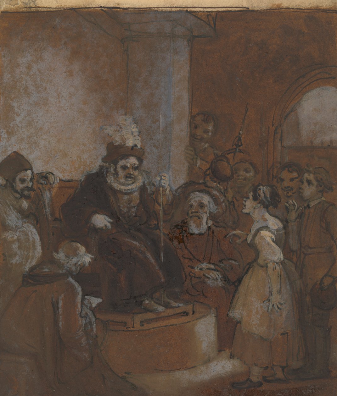 [Jedna z] Ilustrace k Shakespearovi od Robert Smirke