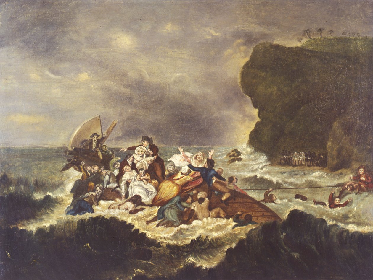 Vrak „Grosvenor“, 1783 od Robert Smirke