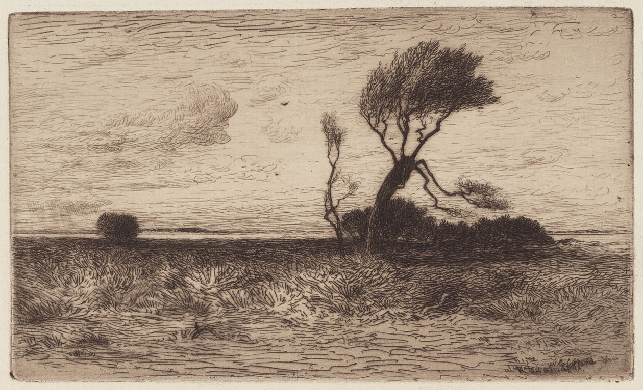 Blízko pobřeží [malý talíř] od Robert Swain Gifford
