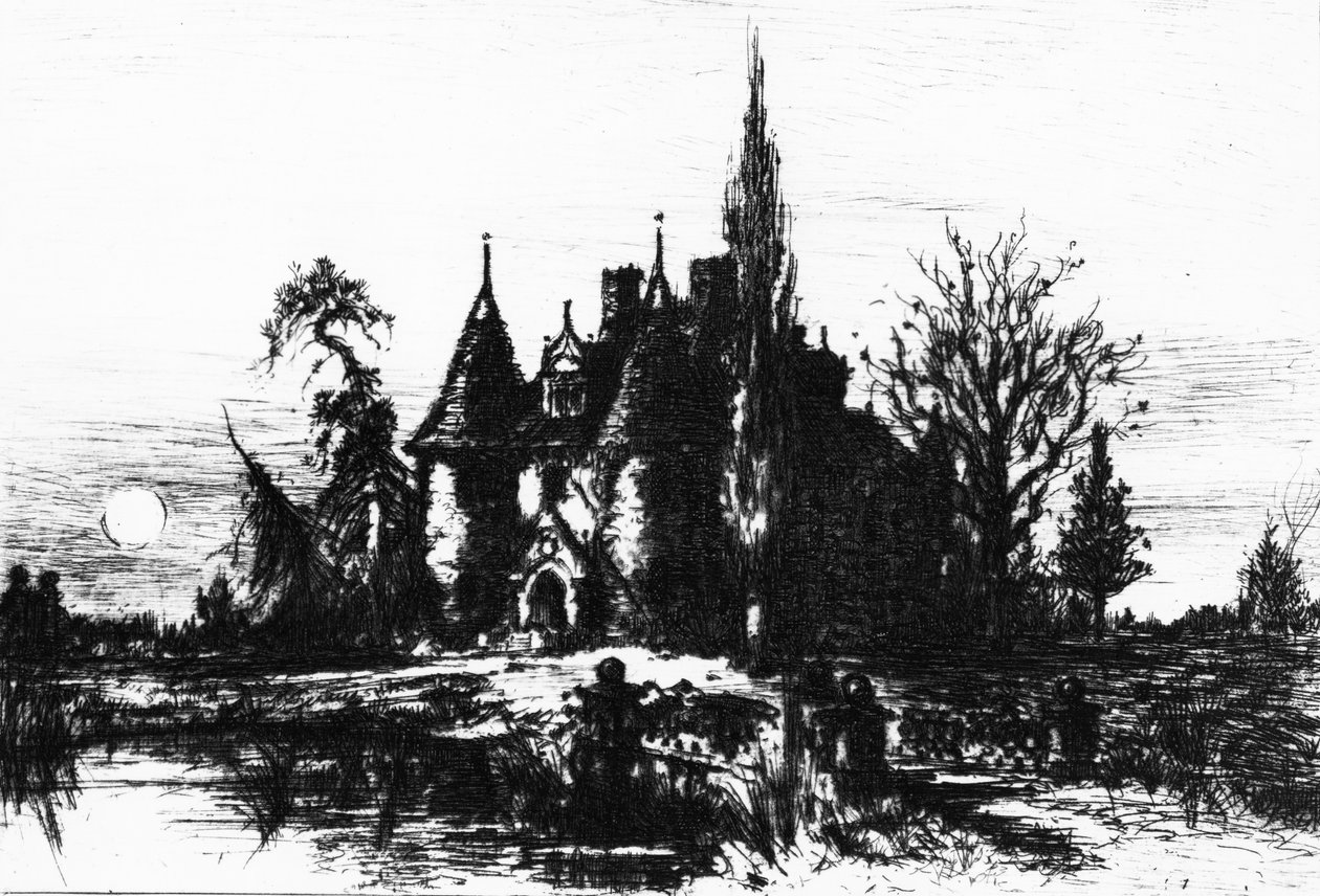 The House of Usher, ilustrace z 