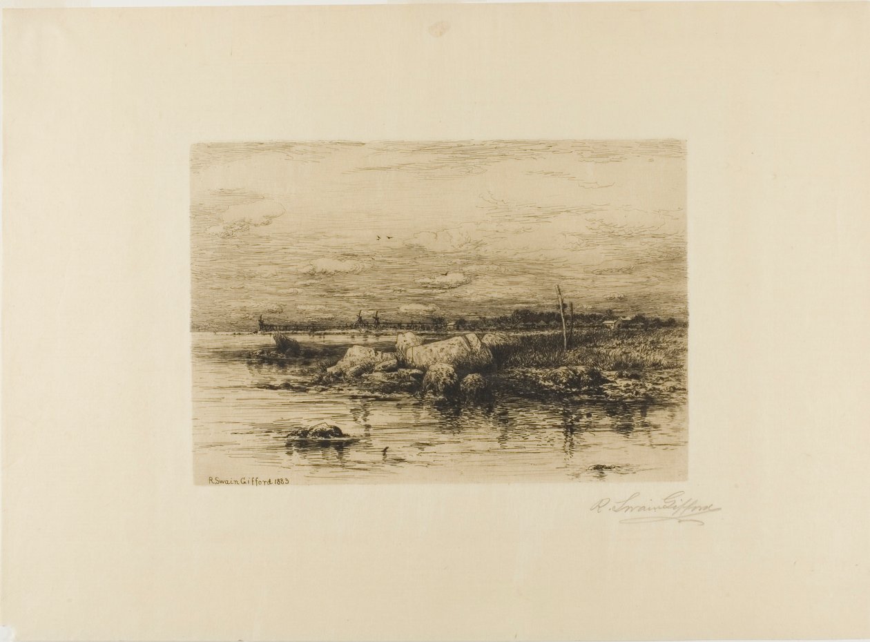 Ústa Apponagansett od Robert Swain Gifford