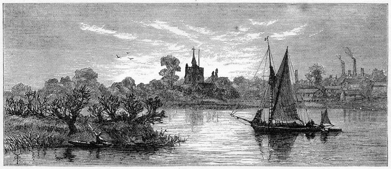 Chiswick, Londýn, 1880 od Robert Taylor Pritchett
