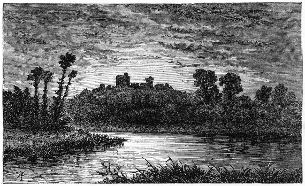 Windsor, z východního přístupu, 1880. od Robert Taylor Pritchett