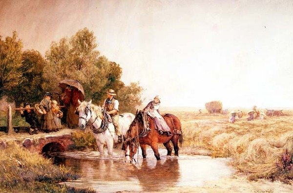 Seno mezi přeháňkami od Robert Thorne Waite