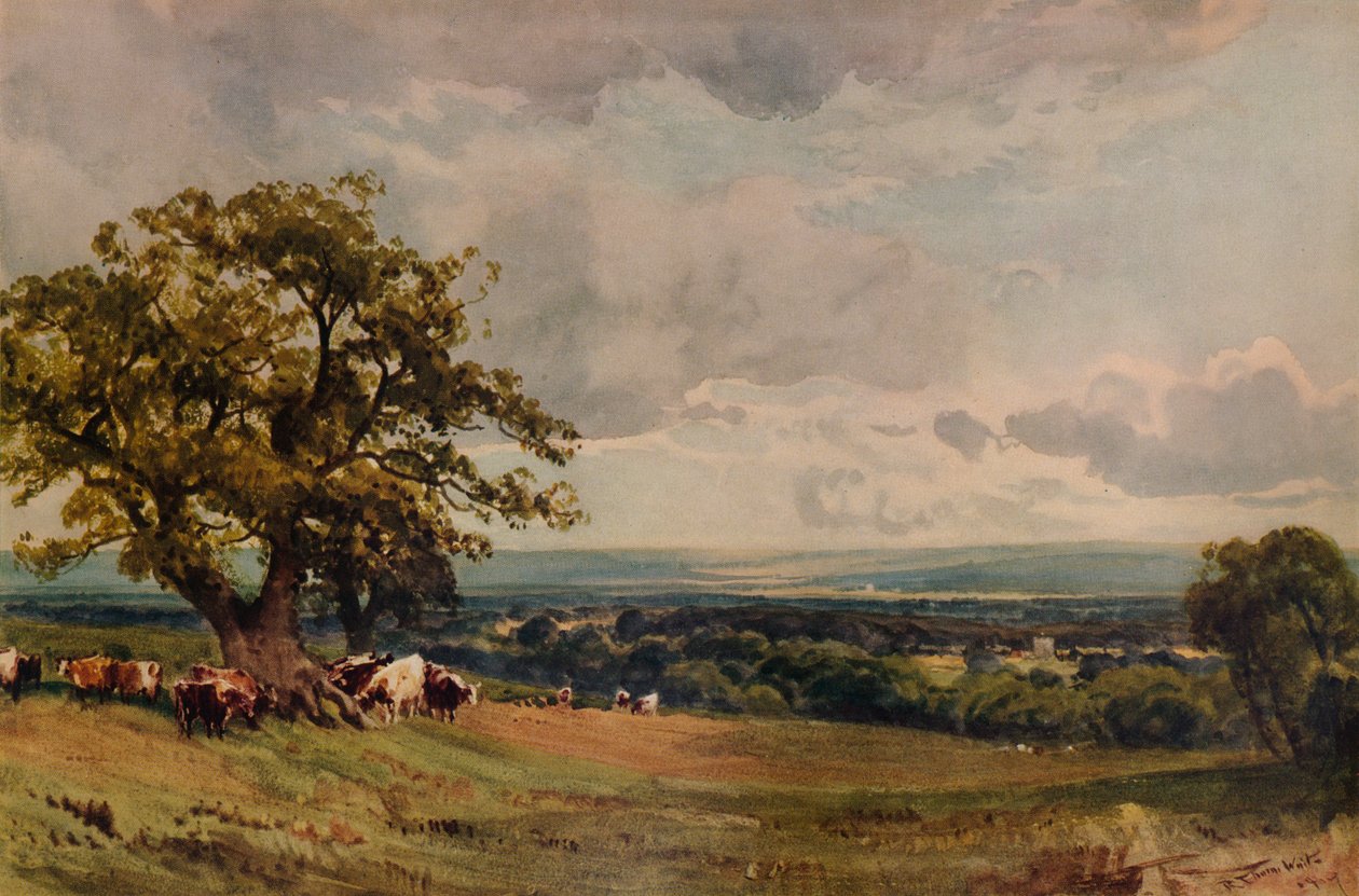 Poblíž Ashford, Kent, 1907, 1938 od Robert Thorne Waite