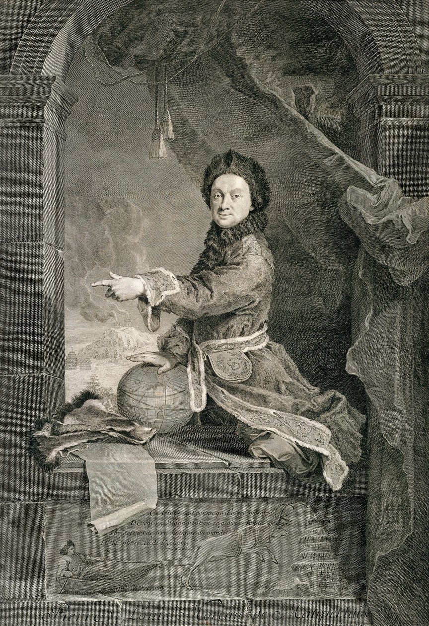 Portrét Pierra Louise Moreau de Maupertuis (Saint-Malo od Robert Tournieres