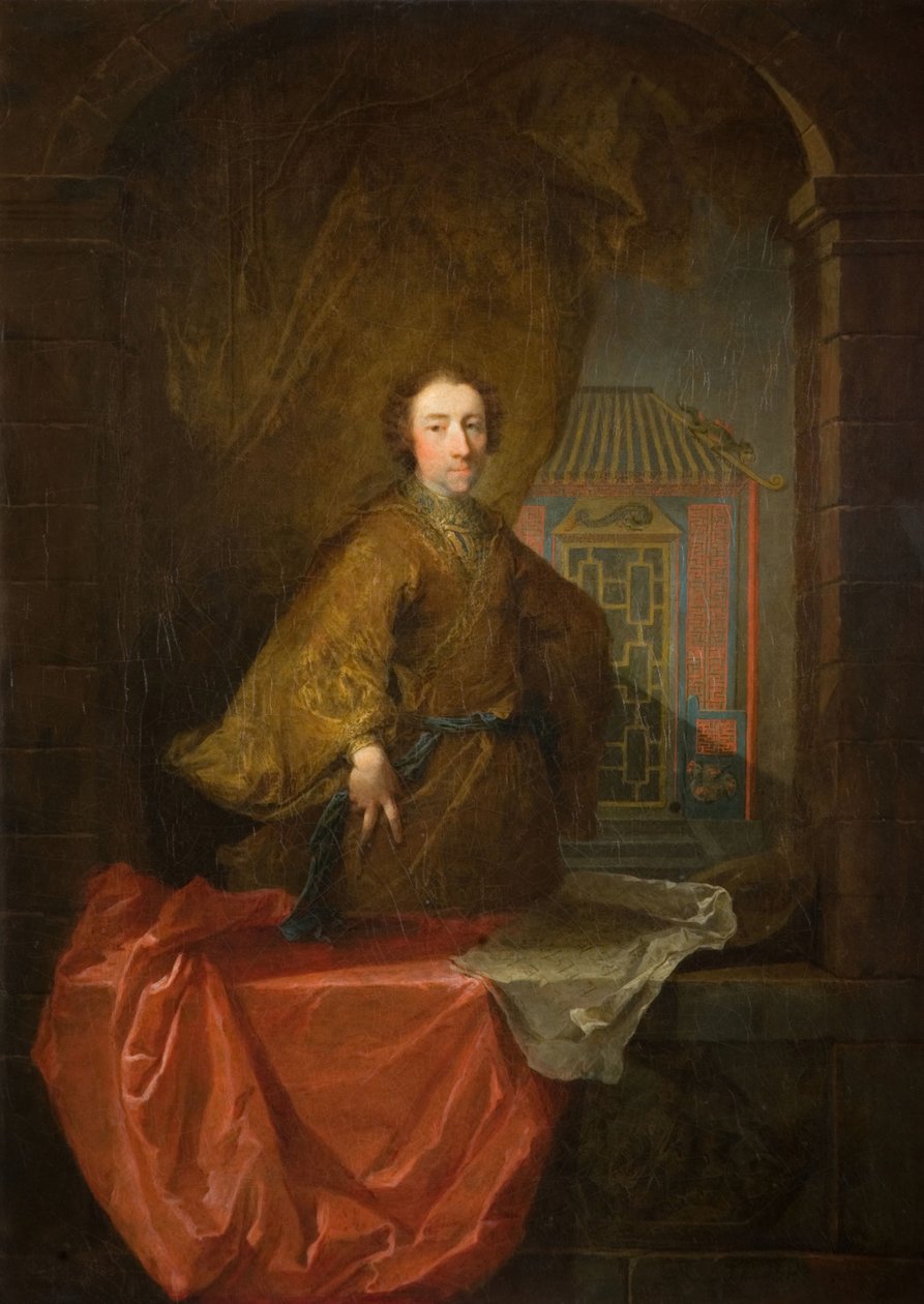 Portrét Richarda Dickyho Batemana, 1741. od Robert Tournieres