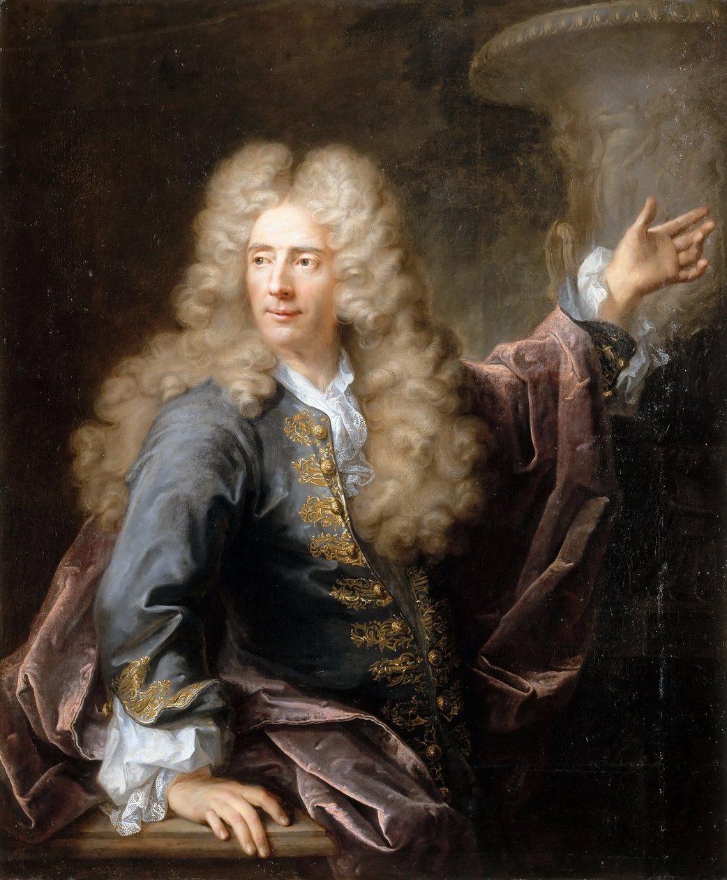 Portrét sochaře Jeana Cornu 1650-1715 od Robert Tournieres