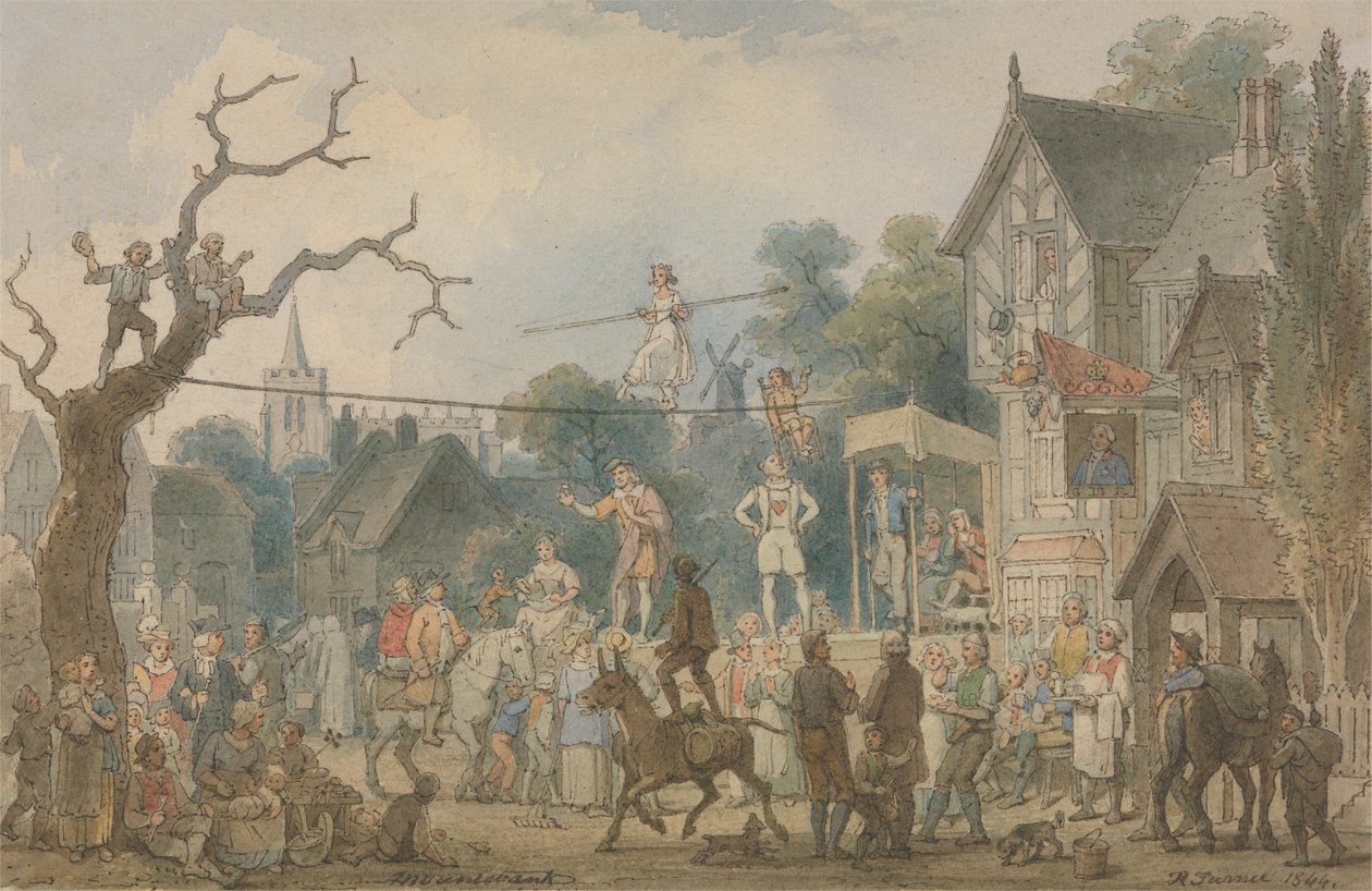 Mountebank, 1844 od Robert Turner
