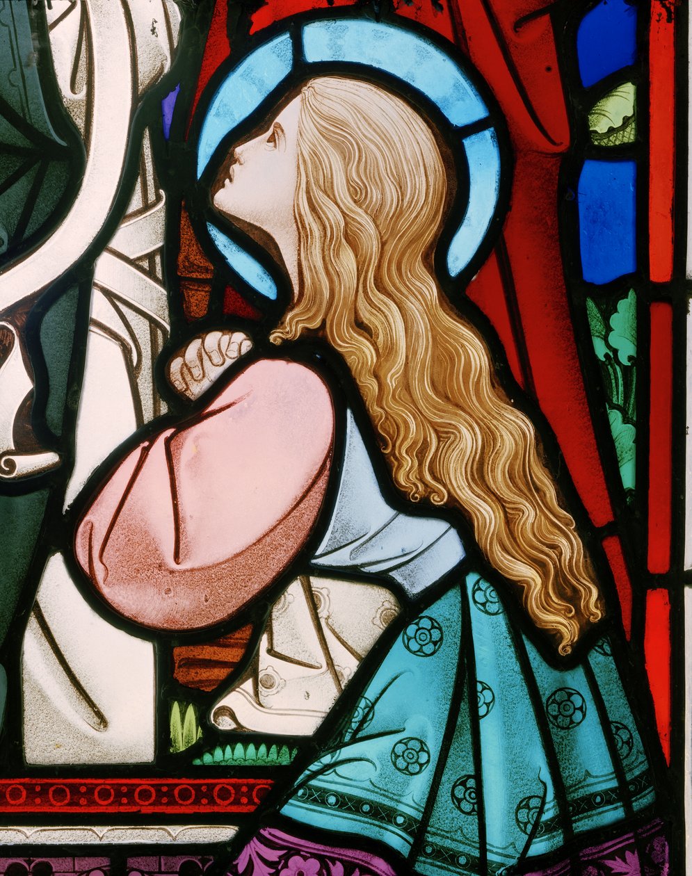 The Sister Of Lazarus, 1864 (vitráže) od Robert Turnill Bayne