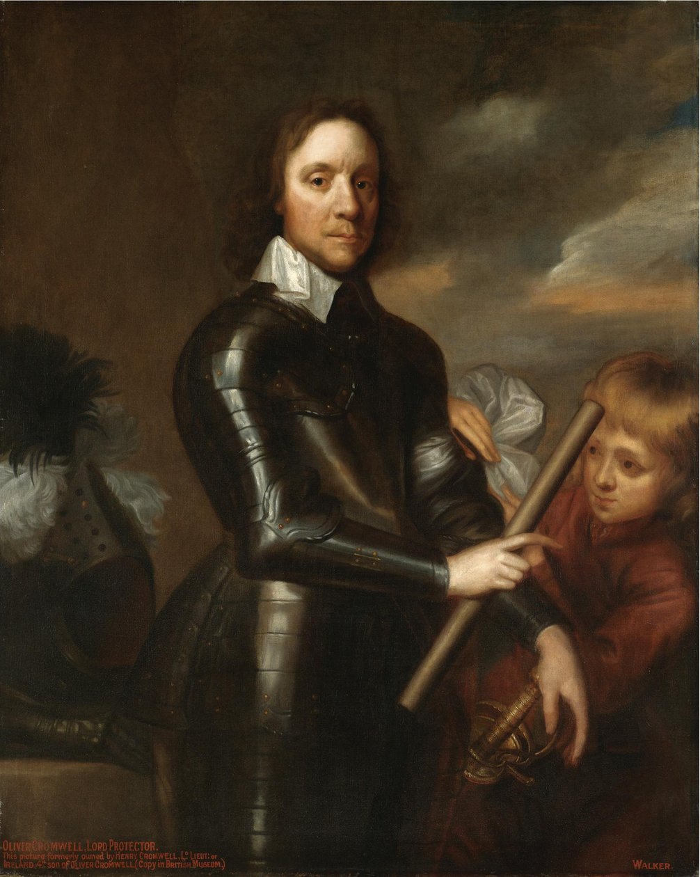 Portrét Olivera Cromwella 1599-1658 od Robert Walker