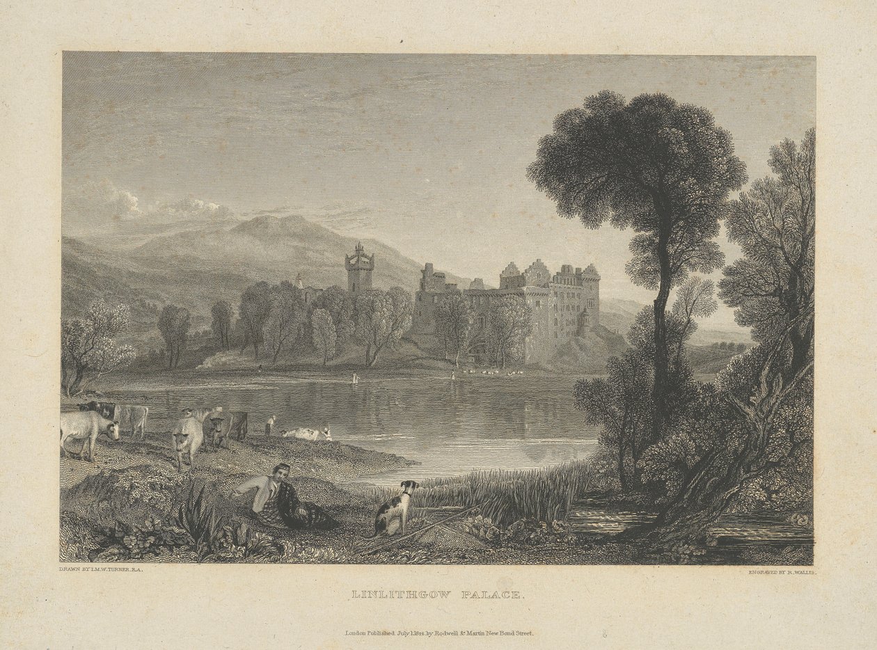 Linlithgowský palác od Robert Wallis