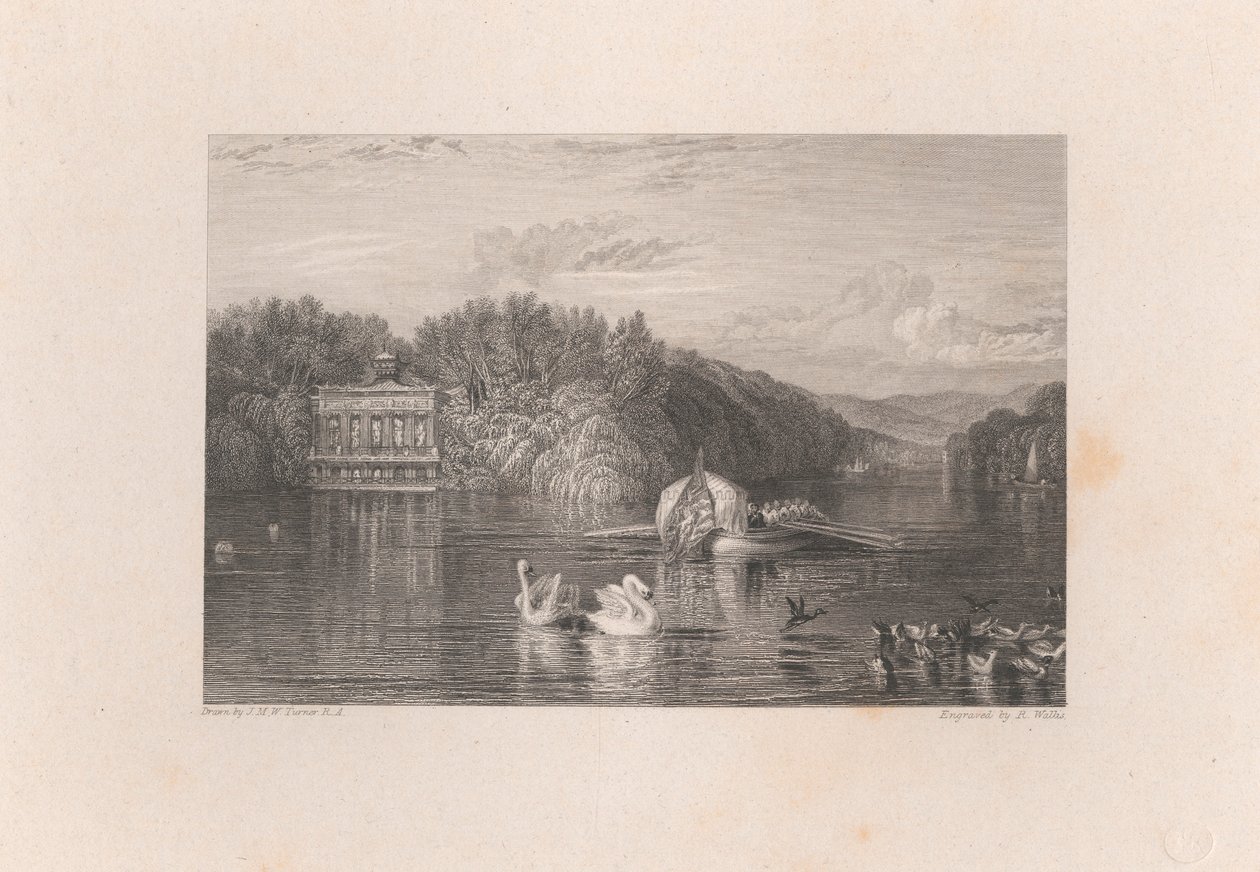 Virginia Water č. 1 od Robert Wallis