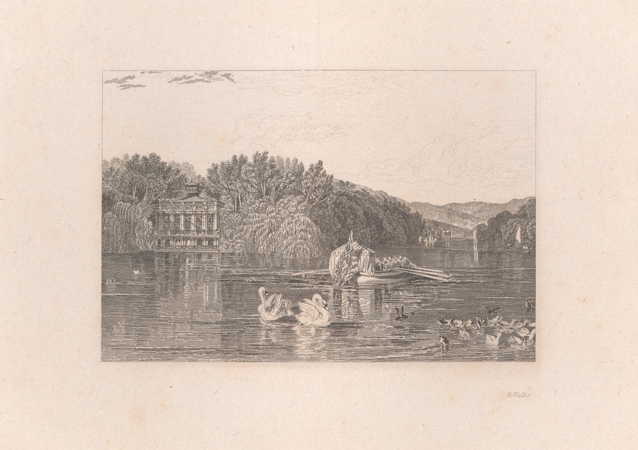 Virginia Water č. 1 od Robert Wallis