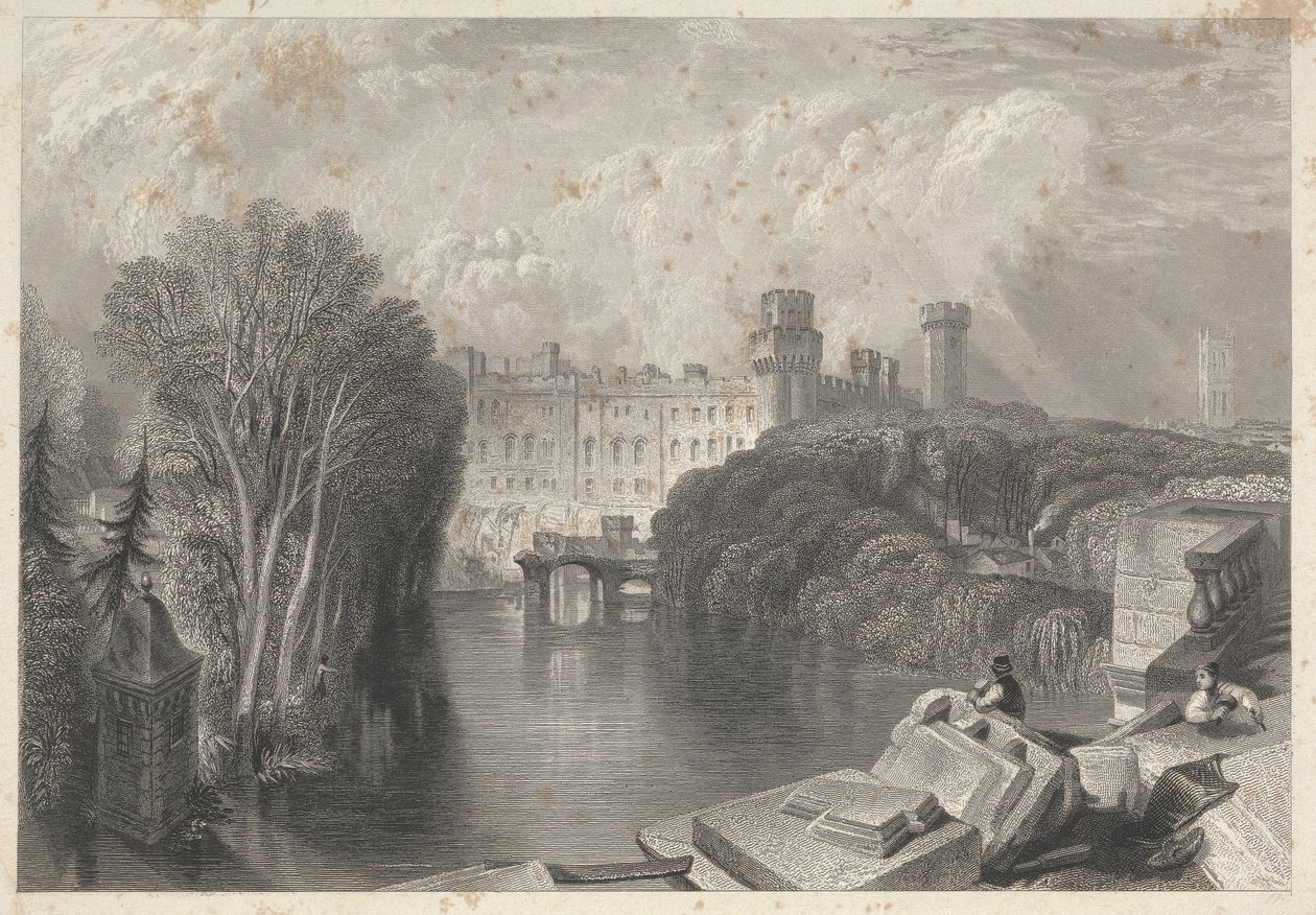 Hrad Warwick, Warwickshire od Robert Wallis