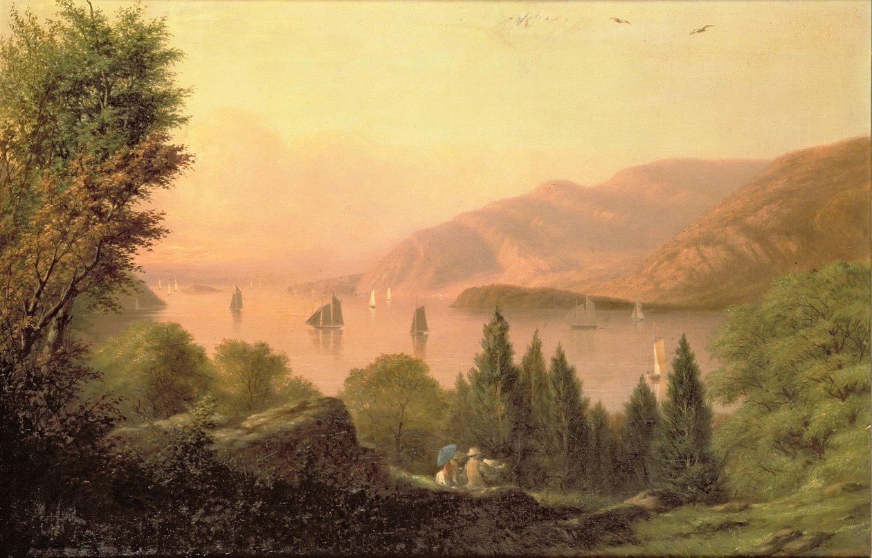 Piknik podél Hudsonu, 1881 od Robert Walter Weir