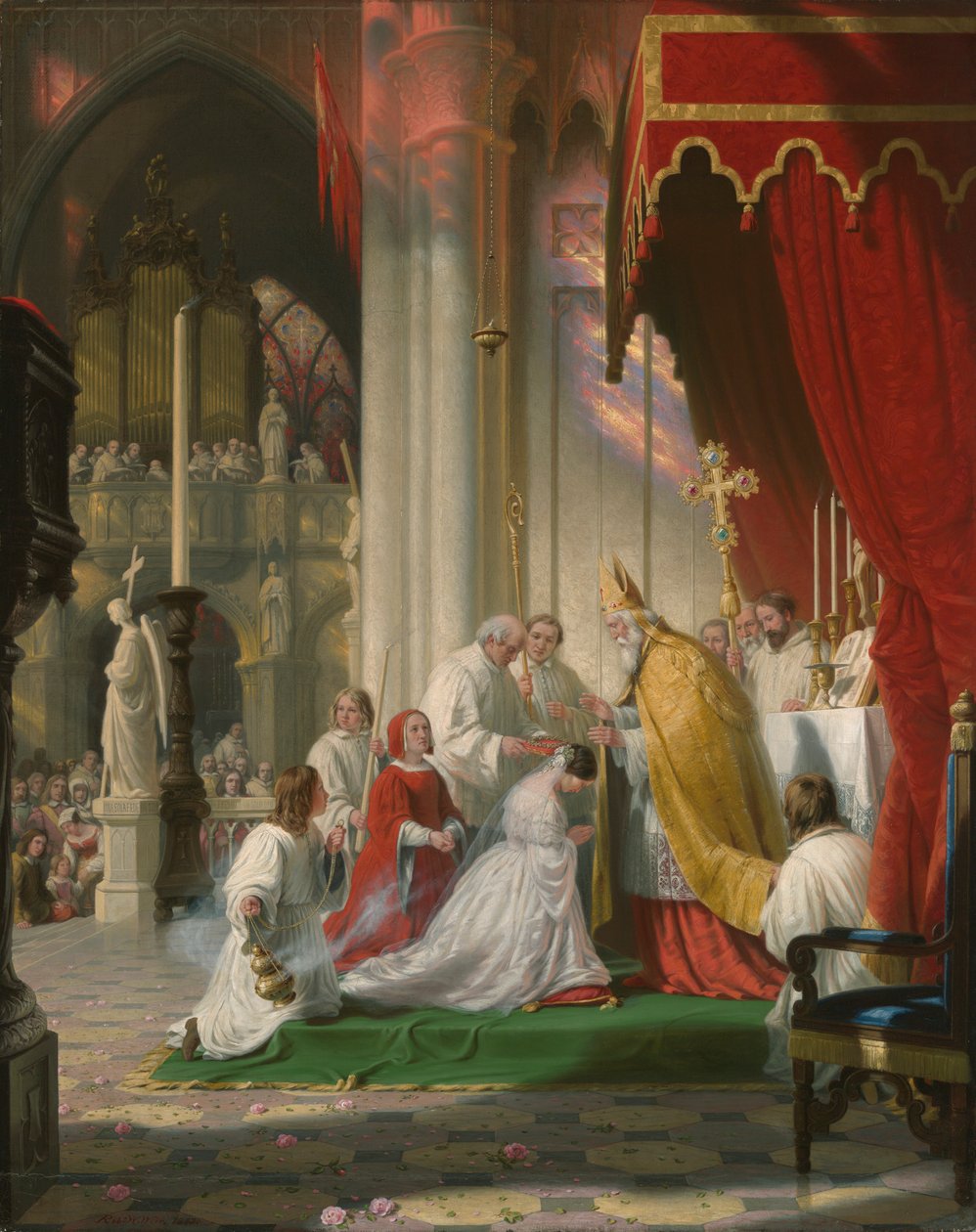 Převzetí závoje od Robert Walter Weir
