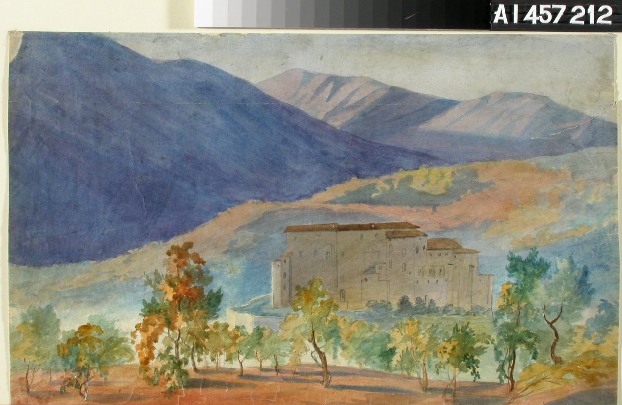 Subiaco, Rocca Abbaziale od Robert Wilhelm Ekman